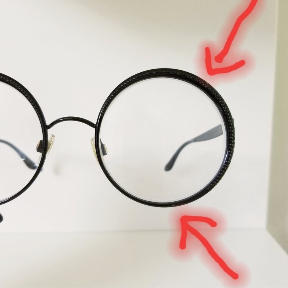 Dolce & Gabbana Black Glasses * no case - Picture 4 of 6